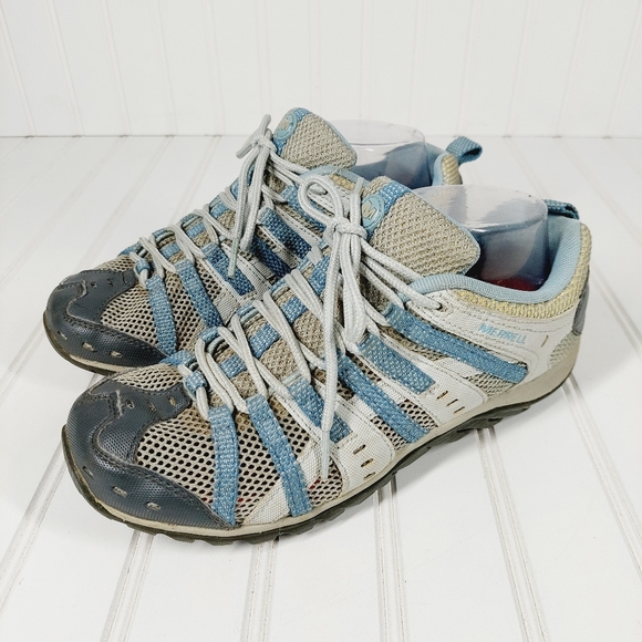 MERRELL Womens ASH BLUE HEAVEN PERFORMANCE FOOTWEAR Shoes - Picture 2 of 14